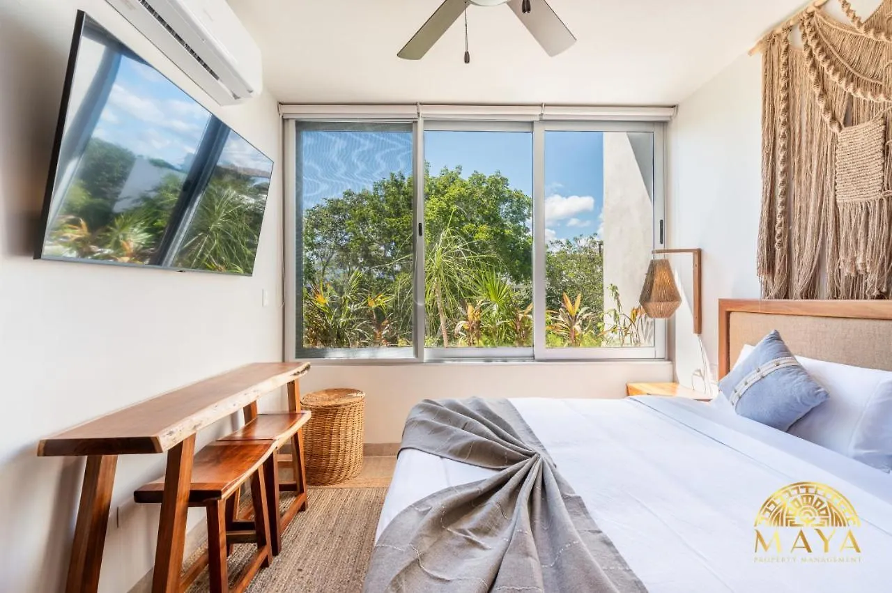 Nhoa 307A Lux 2Br Condo Pool View In Aldea Zama Tulum